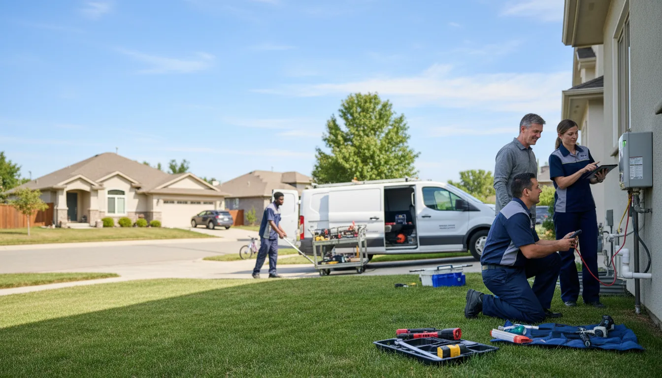 Tankless water heater service in Louisiana, MO